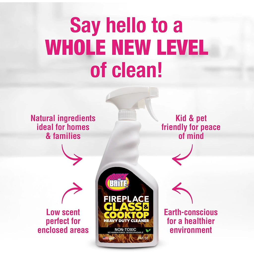 Fireplace Glass and Cooktop Cleaner  benefits